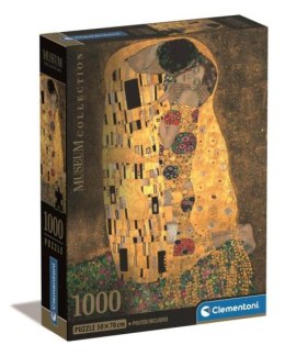 Clementoni Puzzle 1000el Compact Museum Klimt Il Bacio. Pocałunek 39790 p6