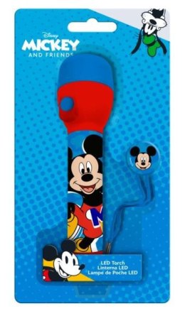 Latarka duża 16x4,5cm Myszka Miki Mickey Mouse MK30031 Kids Euroswan