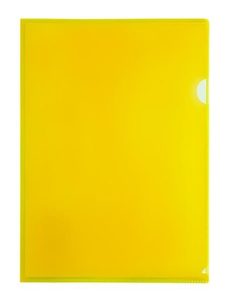 Obwoluta PP typ "L" A4 żółta p12 TETIS/cena za1szt.