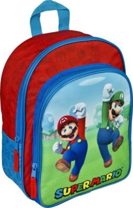 Plecak 2-komorowy Super Mario 31cm SUMB7601 Kids Euroswan