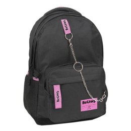 Plecak BeUniq czarno-różowy PPA21-228