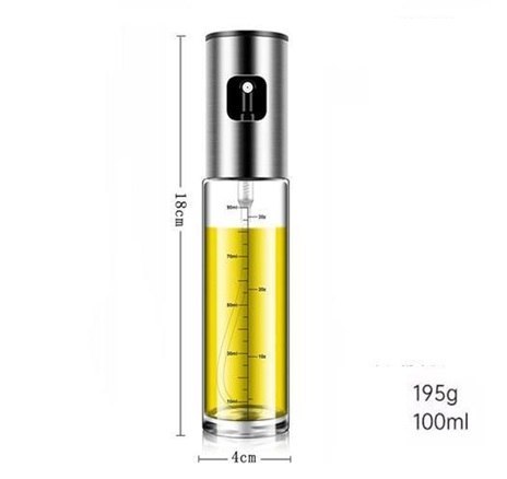 Spryskiwacz do oleju oliwy dozownik w sprayu ze skalą 100ml
