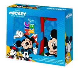 Zestaw Bidon aluminiowy + śniadaniówka Myszka Miki Mickey Mouse MK30007 Kids Euroswan