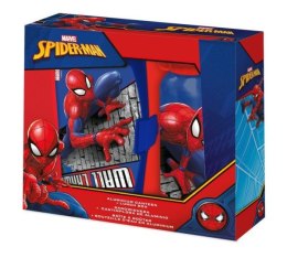 Zestaw Bidon aluminiowy + śniadaniówka Spiderman SP50006 Kids Euroswan