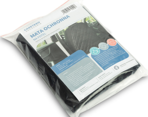 Mata ochronna zabezpieczająca na fotel samochodowy Caretero