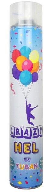 TUBAN Hel do balonów Crazy hel w sprayu 6,5x34,5x6,5cm