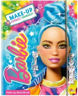 Szkicownik Barbie Make-up Express Yourself Girl Power 12938 z kosmetykami do makijażu