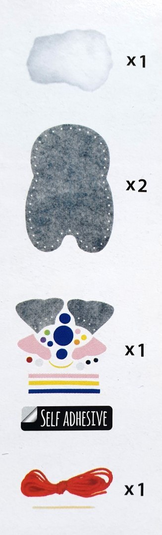 Filcowy Słonik do uszycia