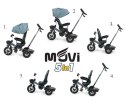 MILLY MALLY 2490 Rowerek trójkołowy Movi grey 5w1