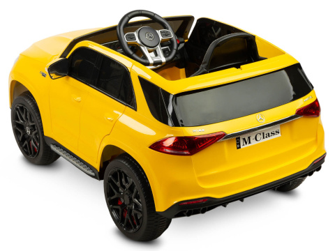 Mercedes W166 Yellow akumulatorowiec Suv pojazd na akumulator TOYZ