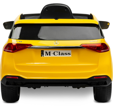 Mercedes W166 Yellow akumulatorowiec Suv pojazd na akumulator TOYZ