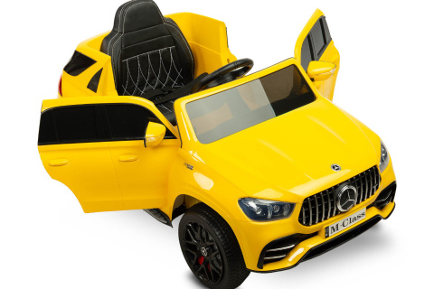 Mercedes W166 Yellow akumulatorowiec Suv pojazd na akumulator TOYZ