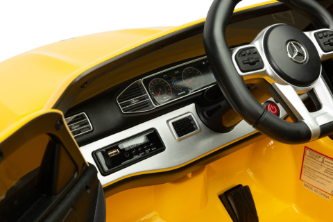 Mercedes W166 Yellow akumulatorowiec Suv pojazd na akumulator TOYZ