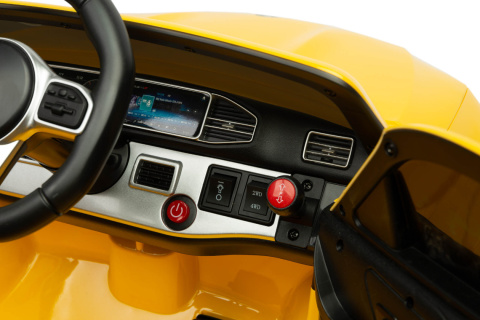 Mercedes W166 Yellow akumulatorowiec Suv pojazd na akumulator TOYZ