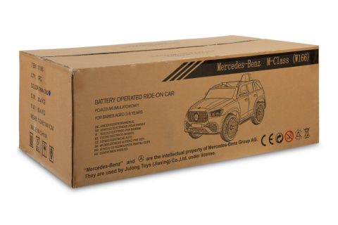 Mercedes W166 Yellow akumulatorowiec Suv pojazd na akumulator TOYZ