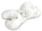Poduszka Motylek Sensillo ok. 26x35 cm - BRĄZ HAFT