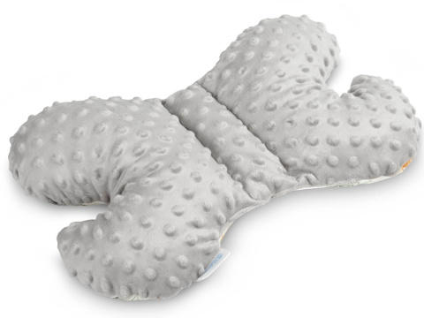 Poduszka Motylek Sensillo ok. 26x35 cm - SREBRNY JELONKI