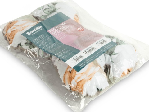 Poduszka Motylek Sensillo ok. 26x35 cm - SREBRNY JELONKI