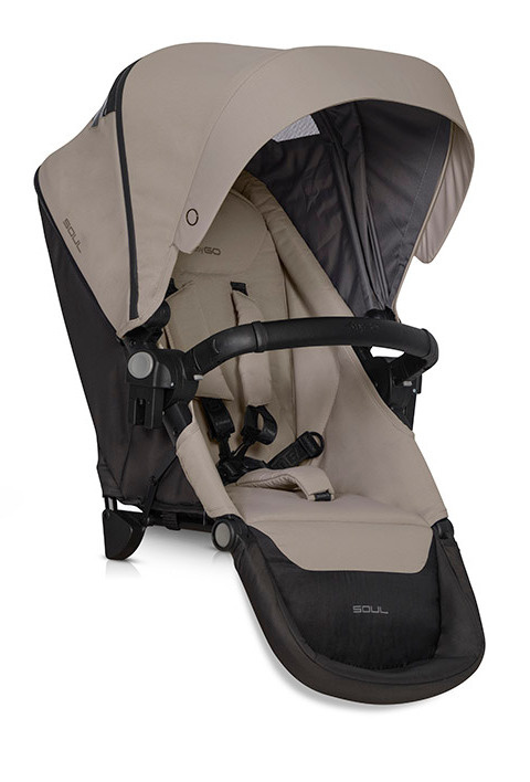SOUL 2w1 EasyGO wózek wielofunkcyjny z gondolą - Taupe