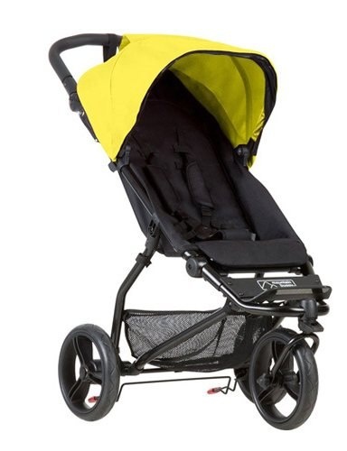 Zestaw Mini Mountain Buggy z fotelikiem Protect 0m+ lekka spacerówka do 20kg
