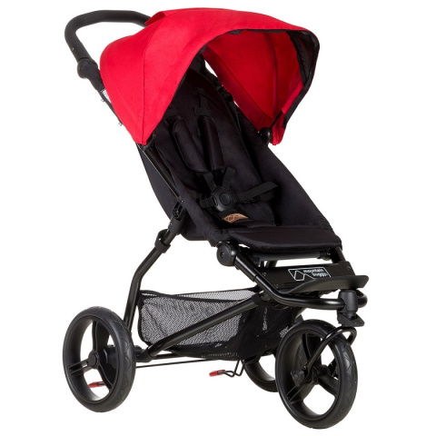 Zestaw Mini Mountain Buggy z fotelikiem Protect 0m+ lekka spacerówka do 20kg