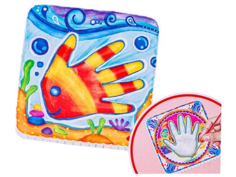 Kreatywny Zestaw STWÓRZ ODCISK DŁONI, Odlew Rączki, Nóżki - Zrób To Sam DIY