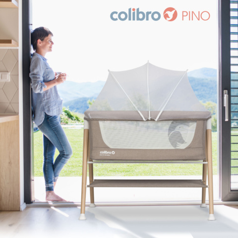 Pino Colibro lekkie łóżeczko dziecięce do 9 kg - Natural