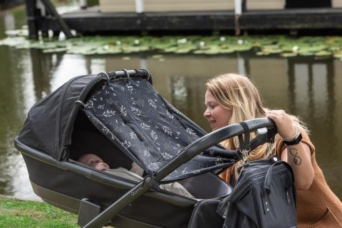 Uniwersalna osłonka do wózka i fotelika Leaves Bla