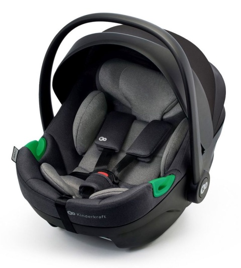 I-CARE I-SIZE + Baza Kinderkraft 40-87 cm (i-Size) RWF fotelik samochodowy - Cool Grey