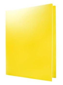 Skoroszyt A4 PP żółty