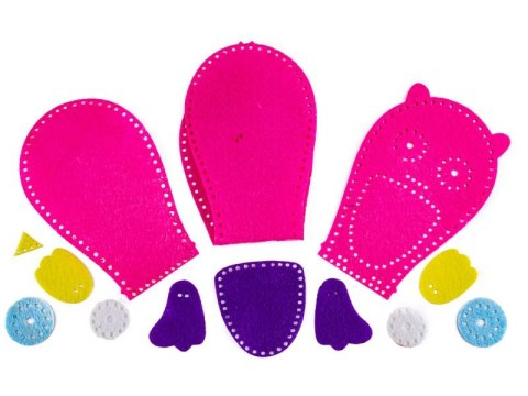 Kreatywny Zestaw Wyszywanka, Maskotka, Pluszak Do Szycia Zwierzęta Leśne SÓWKA