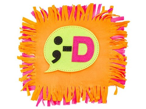 Kreatywny Zestaw, Wyszywanka, Pluszowa PODUSZKA Do Szycia DIY JASIEK