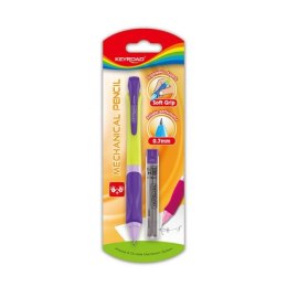 Ołówek automatyczny KEYROAD Smoozy 0.7mm z grafitami blister mix cena za 1 szt