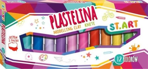 Plastelina 12 kol. ST.ART MAJEWSKI mix cena za 1 szt