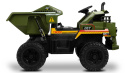 Tank GREEN Toyz pojazd na akumulator wywrotka