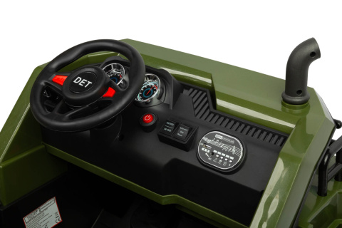 Tank GREEN Toyz pojazd na akumulator wywrotka