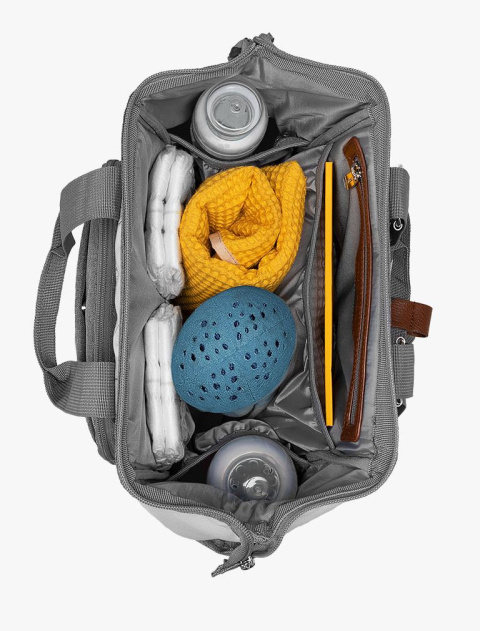 ASTRID Skiddou 2w1 torba do wózka plecak dla mamy i taty - Keep Pink