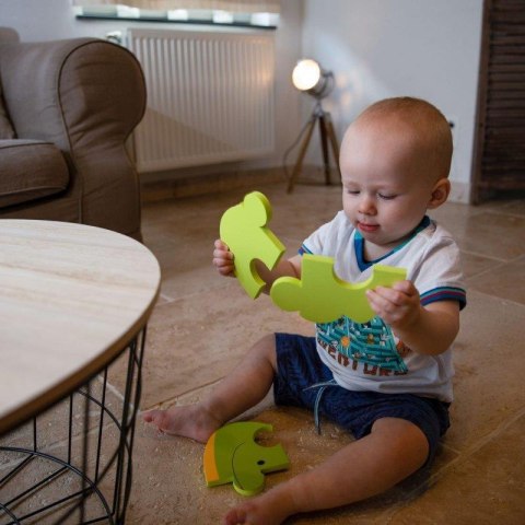 B-Puzzle Animal tygrys hipo żabka 3 szt