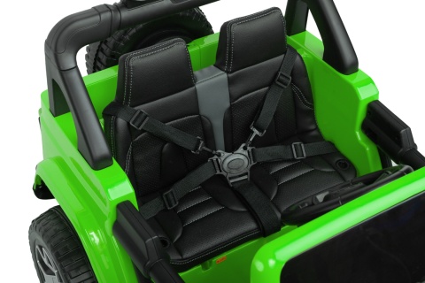 Jeep Rubicon Toyz akumulatorowiec pojazd na akumulator - Green