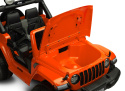 Jeep Rubicon Toyz akumulatorowiec pojazd na akumulator - Orange