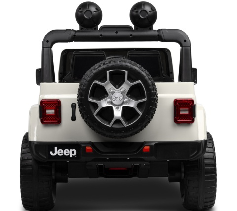 Jeep Rubicon Toyz akumulatorowiec pojazd na akumulator - White