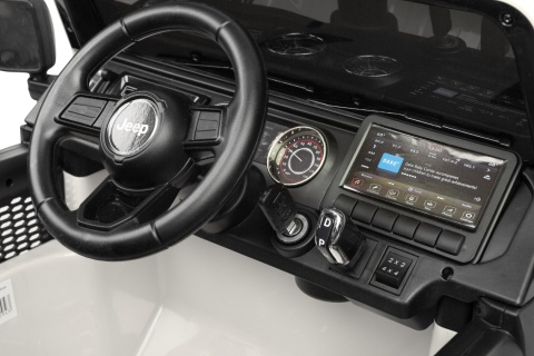 Jeep Rubicon Toyz akumulatorowiec pojazd na akumulator - White