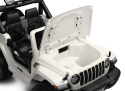 Jeep Rubicon Toyz akumulatorowiec pojazd na akumulator - White