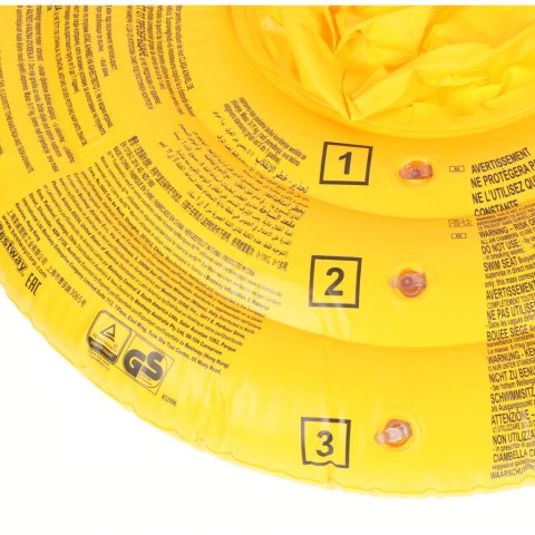 Kółko do pływania koło dmuchane dla niemowląt małych dzieci z siedziskiem BESTWAY 32096