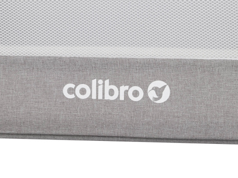 LINDO Colibro Łóżeczko dziecięce z materacem - Dove