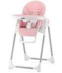 NUI Sesttino krzesełko do karmienia dzieci 6m+ do 15kg - Pink