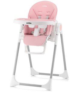NUI Sesttino krzesełko do karmienia dzieci 6m+ do 15kg - Pink