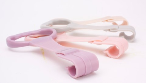 Uchwyty do kojca, łóżeczka do nauki wstawania mix 4 kolorów styl 2