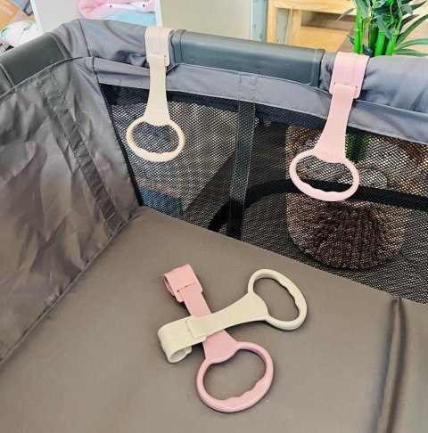 Uchwyty do kojca, łóżeczka do nauki wstawania mix 4 kolorów styl 2