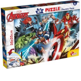 Puzzle dwustronne M-Plus 48el Marvel Avengers 99641 LISCIANI